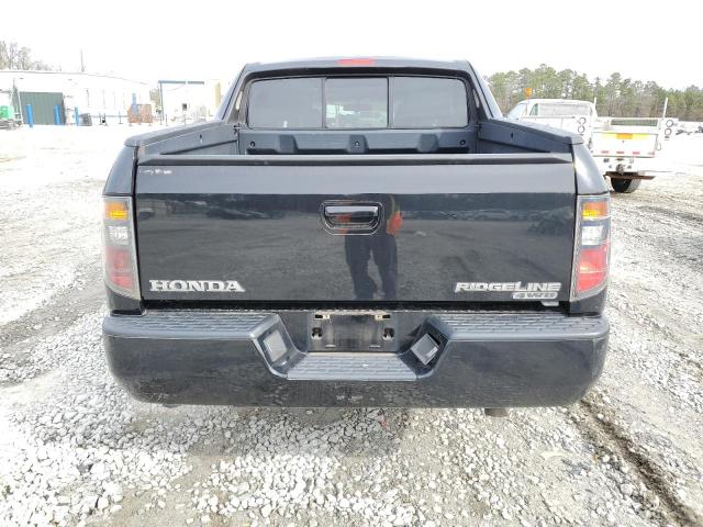 2HJYK16587H539800 - 2007 HONDA RIDGELINE RTL BLACK photo 6