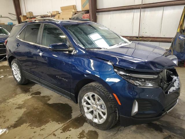 3GNAXUEV6NL291813 - 2022 CHEVROLET EQUINOX LT BLUE photo 4