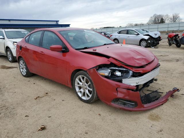 1C3CDFBH2DD647932 - 2013 DODGE DART SXT RED photo 4