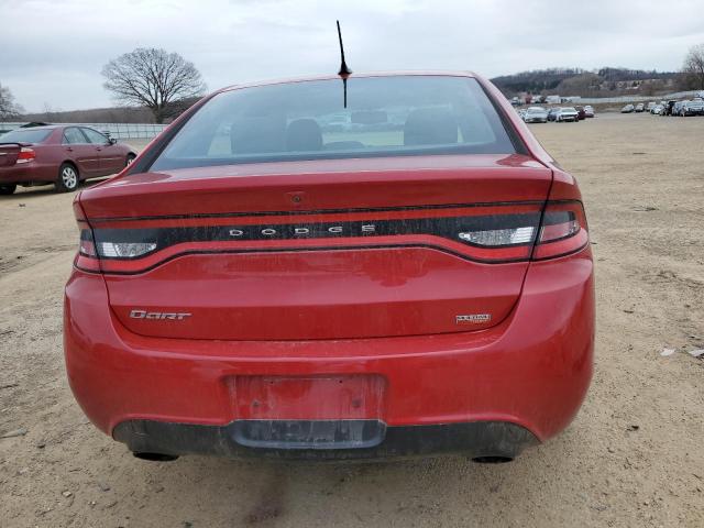 1C3CDFBH2DD647932 - 2013 DODGE DART SXT RED photo 6