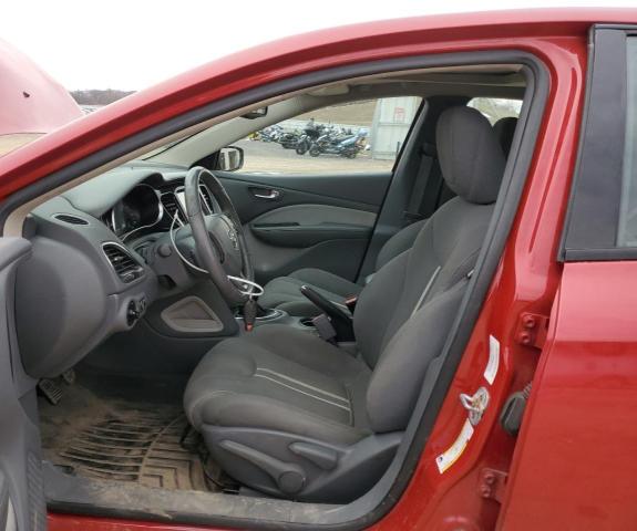 1C3CDFBH2DD647932 - 2013 DODGE DART SXT RED photo 7