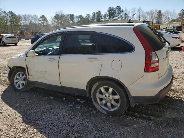 JHLRE48737C119075 - 2007 HONDA CRV EXL WHITE photo 2