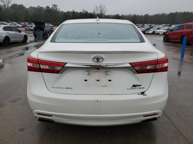 4T1BK1EB1EU128195 - 2014 TOYOTA AVALON BASE WHITE photo 6