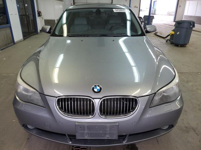 WBANF33546CS37124 - 2006 BMW 525 XI SILVER photo 5