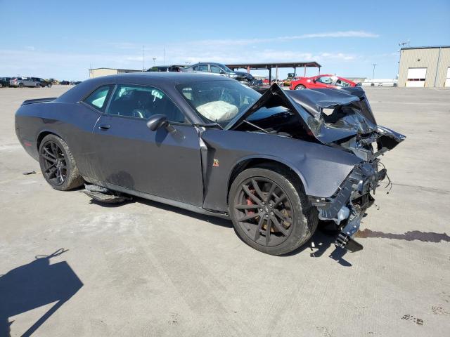 2C3CDZFJ8MH624138 - 2021 DODGE CHALLENGER R/T SCAT PACK GRAY photo 4