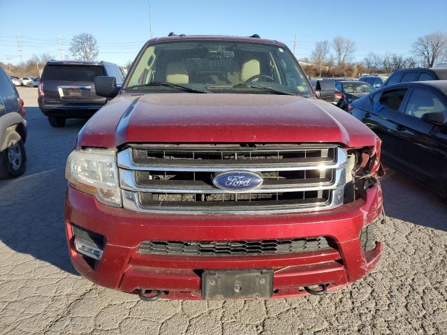 1FMJU1JT6FEF37888 - 2015 FORD EXPEDITION XLT BURGUNDY photo 5