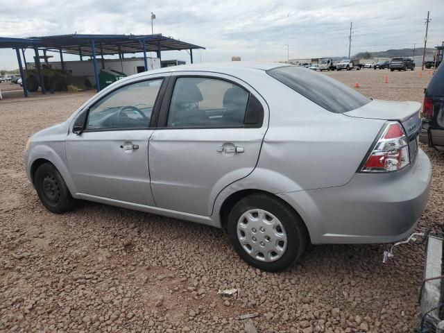 KL1TD5DE3AB057097 - 2010 CHEVROLET AVEO LS SILVER photo 2