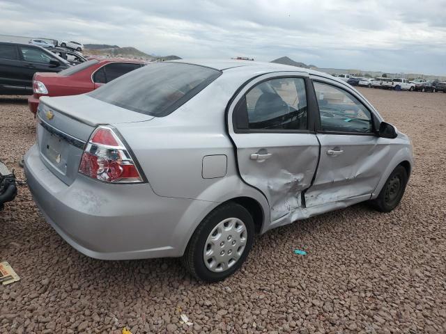 KL1TD5DE3AB057097 - 2010 CHEVROLET AVEO LS Gümüş foto 3