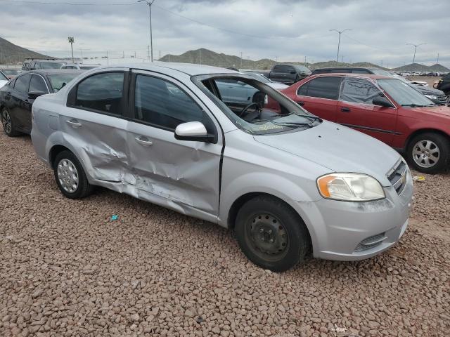 KL1TD5DE3AB057097 - 2010 CHEVROLET AVEO LS SILVER photo 4