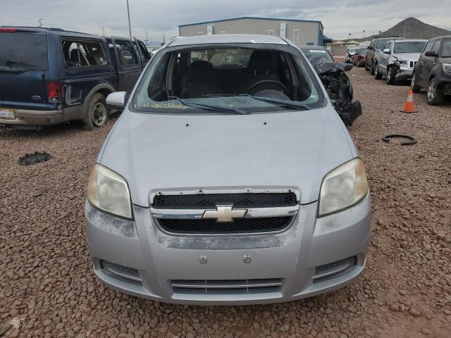 KL1TD5DE3AB057097 - 2010 CHEVROLET AVEO LS SILVER photo 5