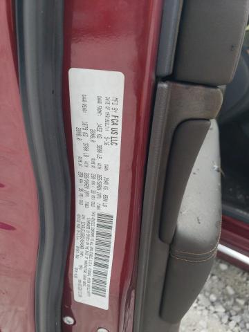 1C4RJEJG0GC454948 - 2016 JEEP GRAND CHER SUMMIT მუქწითელი ფოტო 12