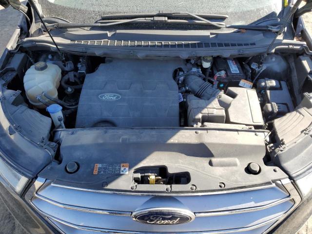 2FMTK3J83FBB94927 - 2015 FORD EDGE SEL CHARCOAL photo 12