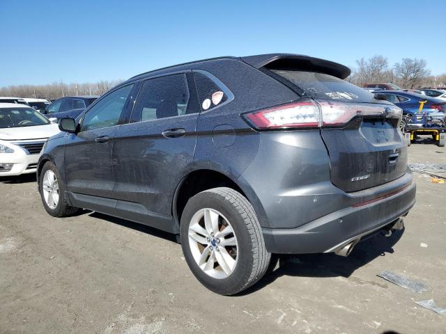 2FMTK3J83FBB94927 - 2015 FORD EDGE SEL CHARCOAL photo 2