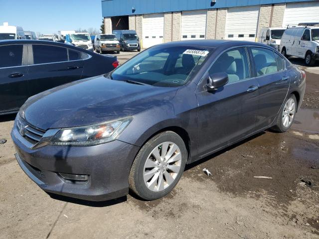 1HGCR2F82DA041369 - 2013 HONDA ACCORD EXL GRAY photo 1