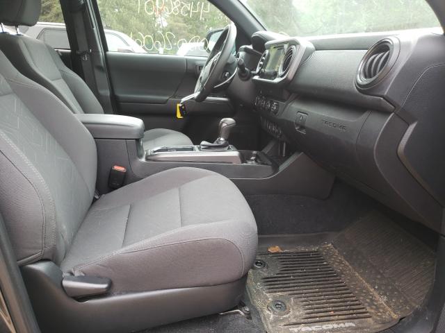 3TMDZ5BNXKM066276 - 2019 TOYOTA TACOMA DOUBLE CAB Сұр фото 5