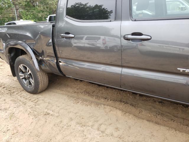 3TMDZ5BNXKM066276 - 2019 TOYOTA TACOMA DOUBLE CAB Сұр фото 9