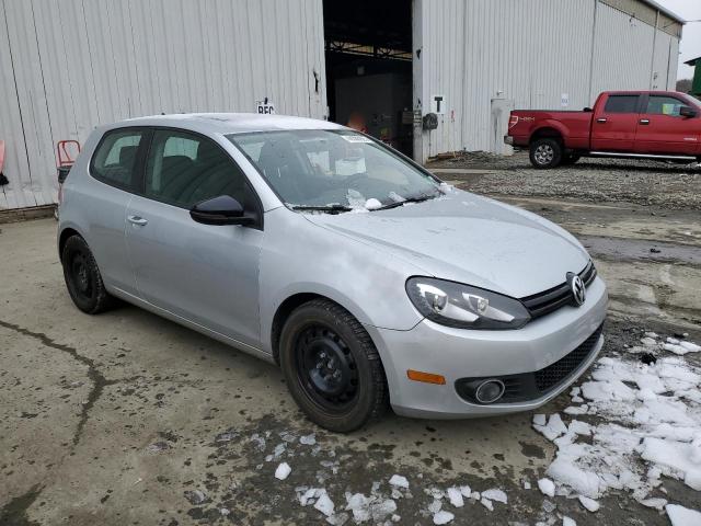 WVWMM7AJ2DW103932 - 2013 VOLKSWAGEN GOLF SILVER photo 4