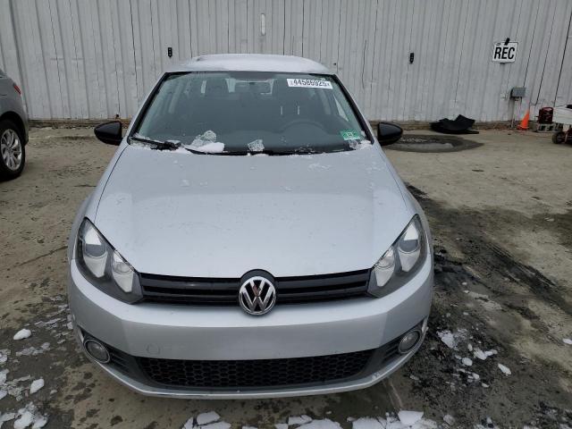 WVWMM7AJ2DW103932 - 2013 VOLKSWAGEN GOLF SILVER photo 5