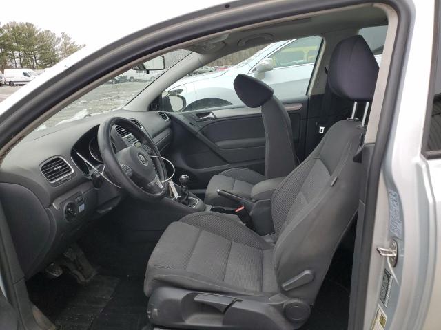 WVWMM7AJ2DW103932 - 2013 VOLKSWAGEN GOLF SILVER photo 7