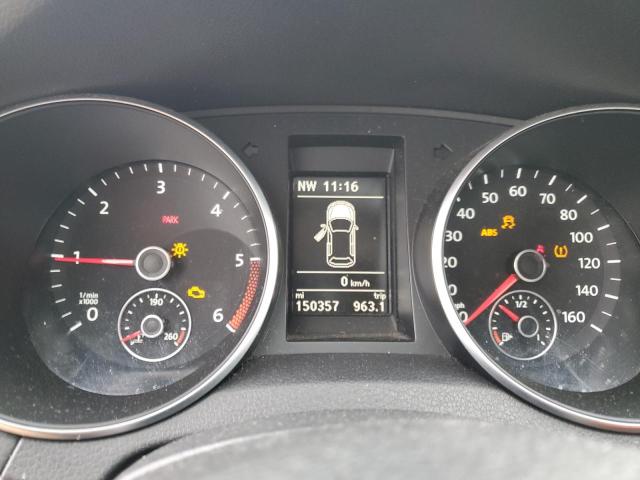 WVWMM7AJ2DW103932 - 2013 VOLKSWAGEN GOLF SILVER photo 9