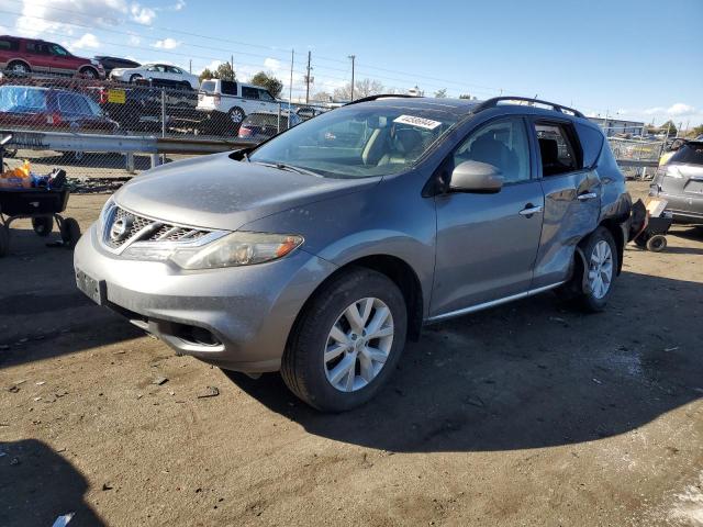 JN8AZ1MW9DW309276 - 2013 NISSAN MURANO S GRAY photo 1