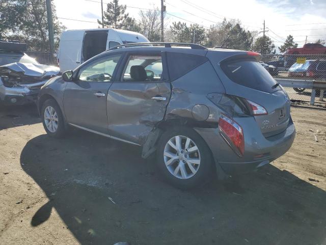 JN8AZ1MW9DW309276 - 2013 NISSAN MURANO S GRAY photo 2