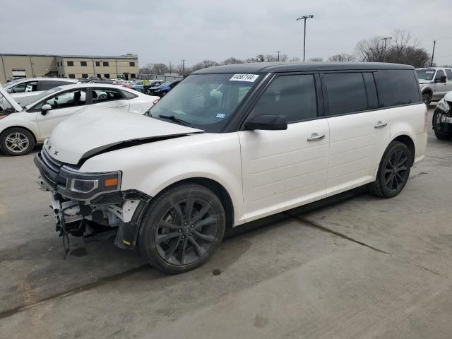 2FMGK5D83KBA19211 - 2019 FORD FLEX LIMITED WHITE photo 1