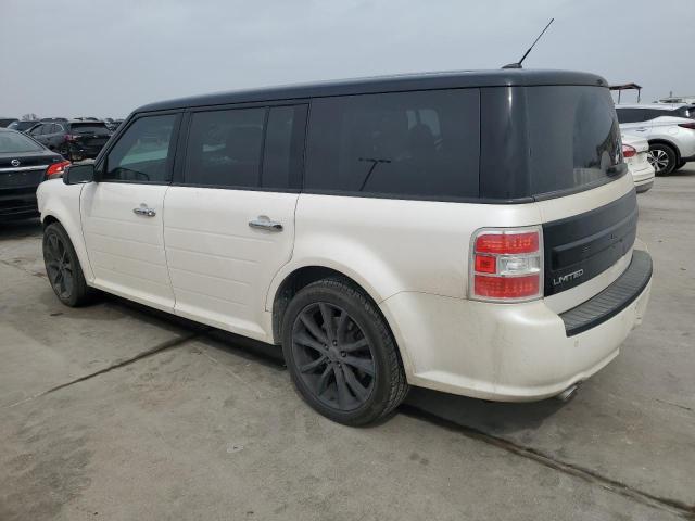 2FMGK5D83KBA19211 - 2019 FORD FLEX LIMITED WHITE photo 2