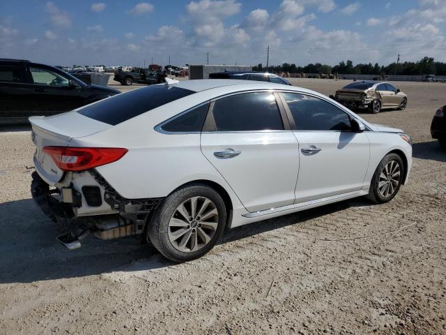 5NPE34AF3FH253350 - 2015 HYUNDAI SONATA SPORT WHITE photo 3