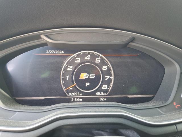 WAUC4CF50JA040593 - 2018 AUDI S5 PRESTIGE 石墨色 照片 9