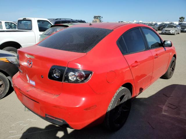 JM1BK12G081840871 - 2008 MAZDA 3 I RED photo 3