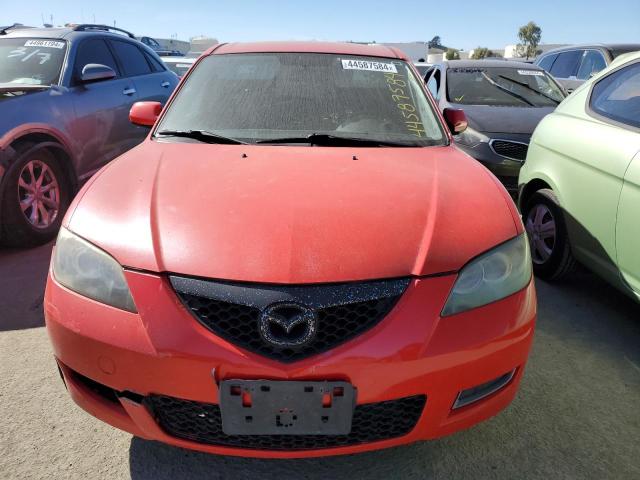 JM1BK12G081840871 - 2008 MAZDA 3 I RED photo 5