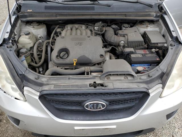 KNAFG526X87160181 - 2008 KIA RONDO LX SILVER photo 12