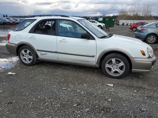 JF1GG68513H813310 - 2003 SUBARU IMPREZA OUTBACK SPORT WHITE photo 4