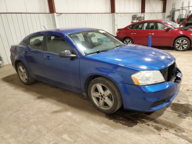 1C3CDZAB3DN563899 - 2013 DODGE AVENGER SE BLUE photo 4