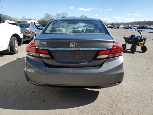 19XFB2F86DE285006 - 2013 HONDA CIVIC EX GRAY photo 6