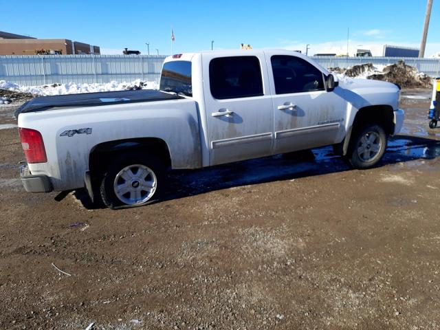 3GCEK33389G133444 - 2009 CHEVROLET 1500 K1500 LTZ WHITE photo 3