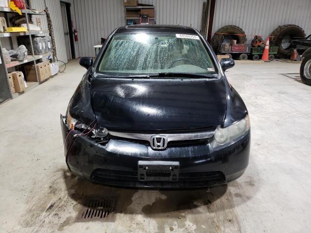 1HGFA16836L029088 - 2006 HONDA CIVIC EX BLACK photo 5