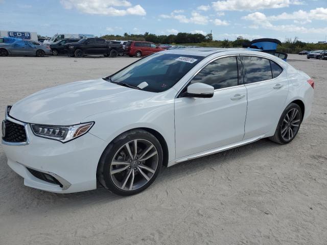 19UUB2F81KA002732 - 2019 ACURA TLX ADVANCE WHITE photo 1