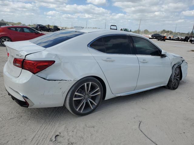 19UUB2F81KA002732 - 2019 ACURA TLX ADVANCE WHITE photo 3