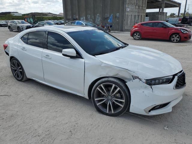 19UUB2F81KA002732 - 2019 ACURA TLX ADVANCE WHITE photo 4