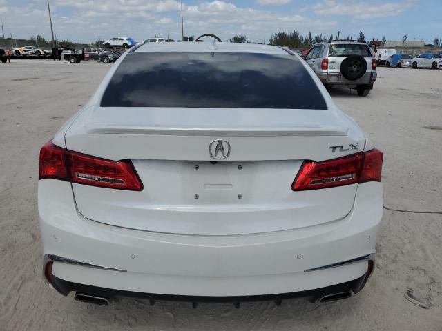 19UUB2F81KA002732 - 2019 ACURA TLX ADVANCE WHITE photo 6