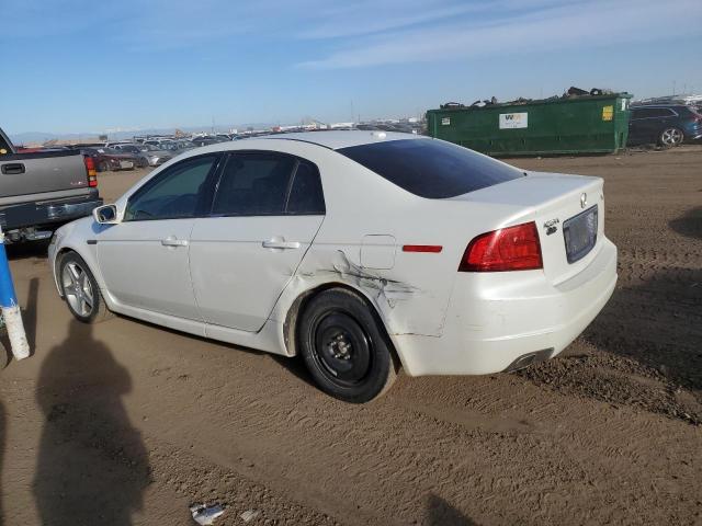 19UUA66205A028619 - 2005 ACURA TL WHITE photo 2