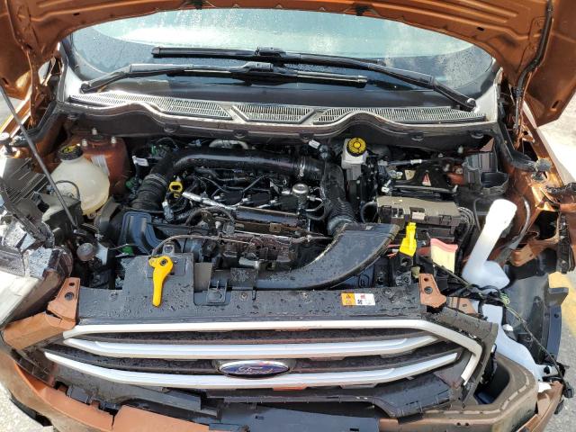 MAJ3P1TE2JC196731 - 2018 FORD ECOSPORT SE Pomarańczowy zdjęcie 12