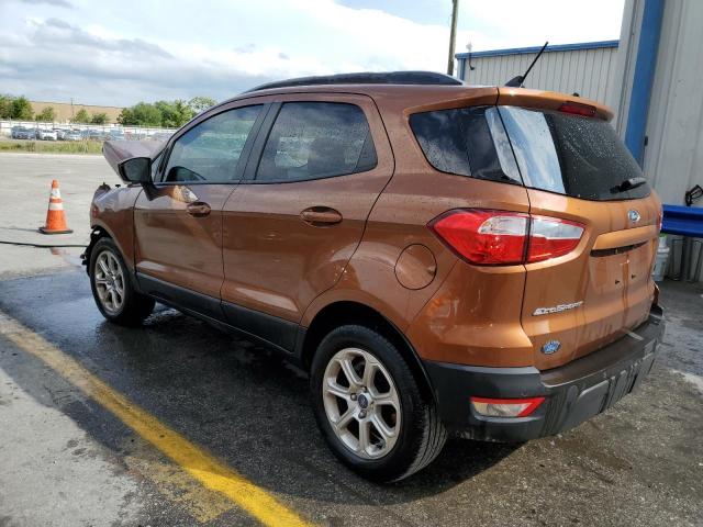 MAJ3P1TE2JC196731 - 2018 FORD ECOSPORT SE Pomarańczowy zdjęcie 2