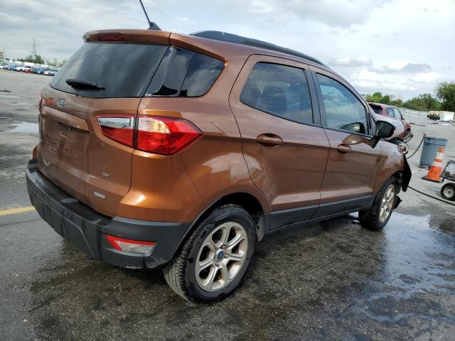 MAJ3P1TE2JC196731 - 2018 FORD ECOSPORT SE Pomarańczowy zdjęcie 3