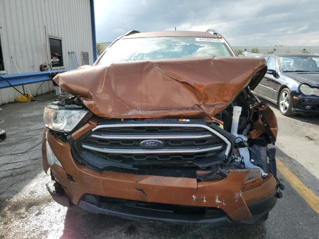 MAJ3P1TE2JC196731 - 2018 FORD ECOSPORT SE Pomarańczowy zdjęcie 5
