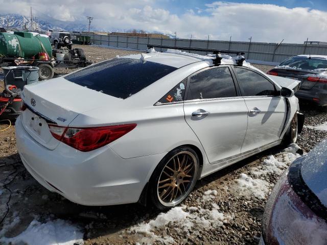 5NPEC4ABXDH575655 - 2013 HYUNDAI SONATA SE WHITE photo 3