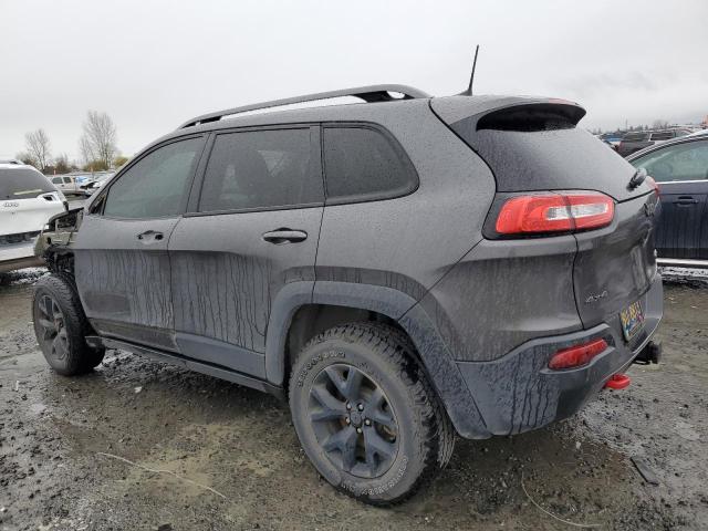 1C4PJMBS3HW609240 - 2017 JEEP CHEROKEE TRAILHAWK GRAY photo 2