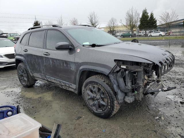 1C4PJMBS3HW609240 - 2017 JEEP CHEROKEE TRAILHAWK GRAY photo 4